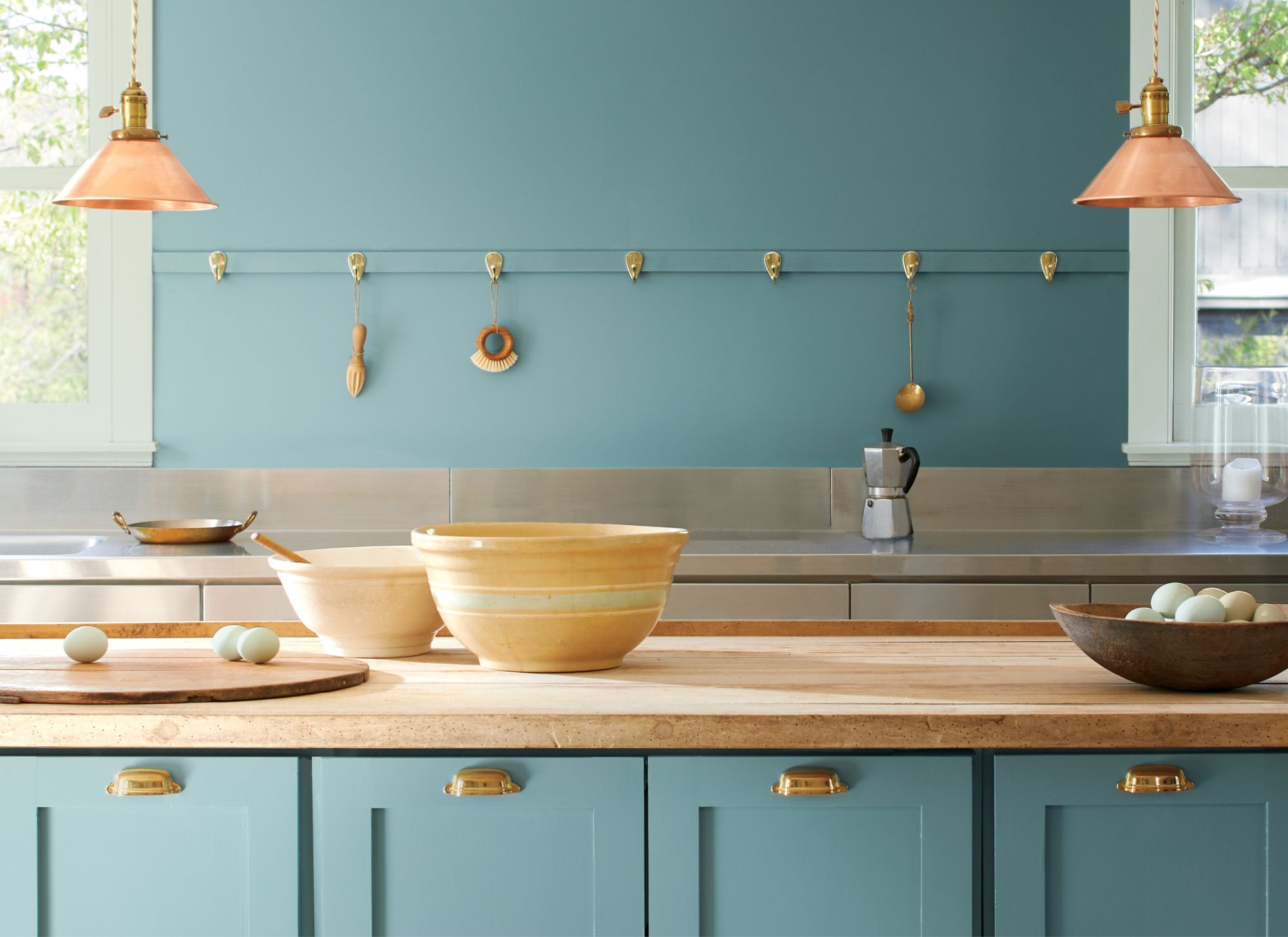 Colorful kitchen