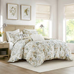 Herbal 5 Piece Cotton Sateen Comforter Set Thumbnail