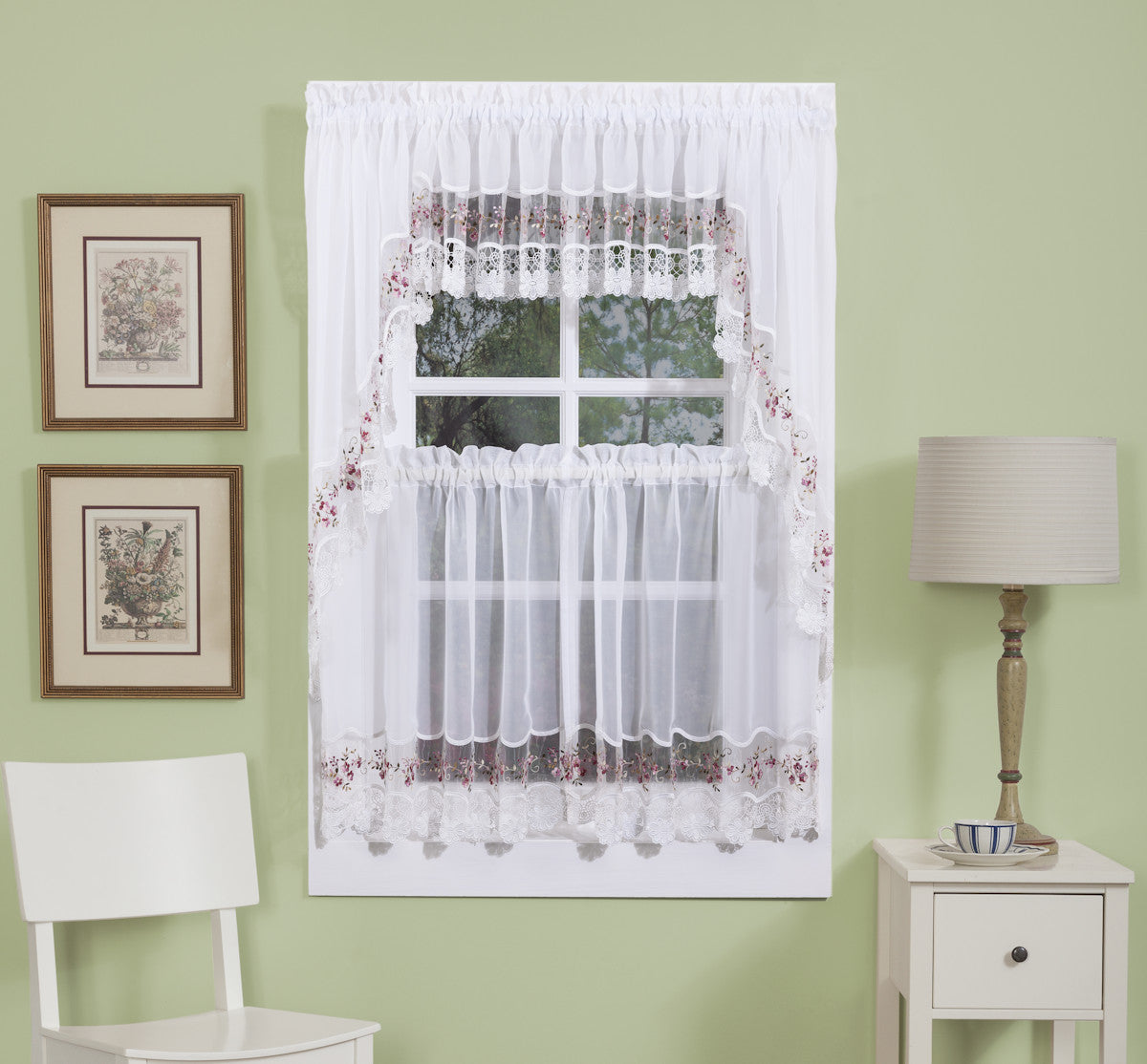 Vintage Embroidered Rose 24\, image size:1200x1114