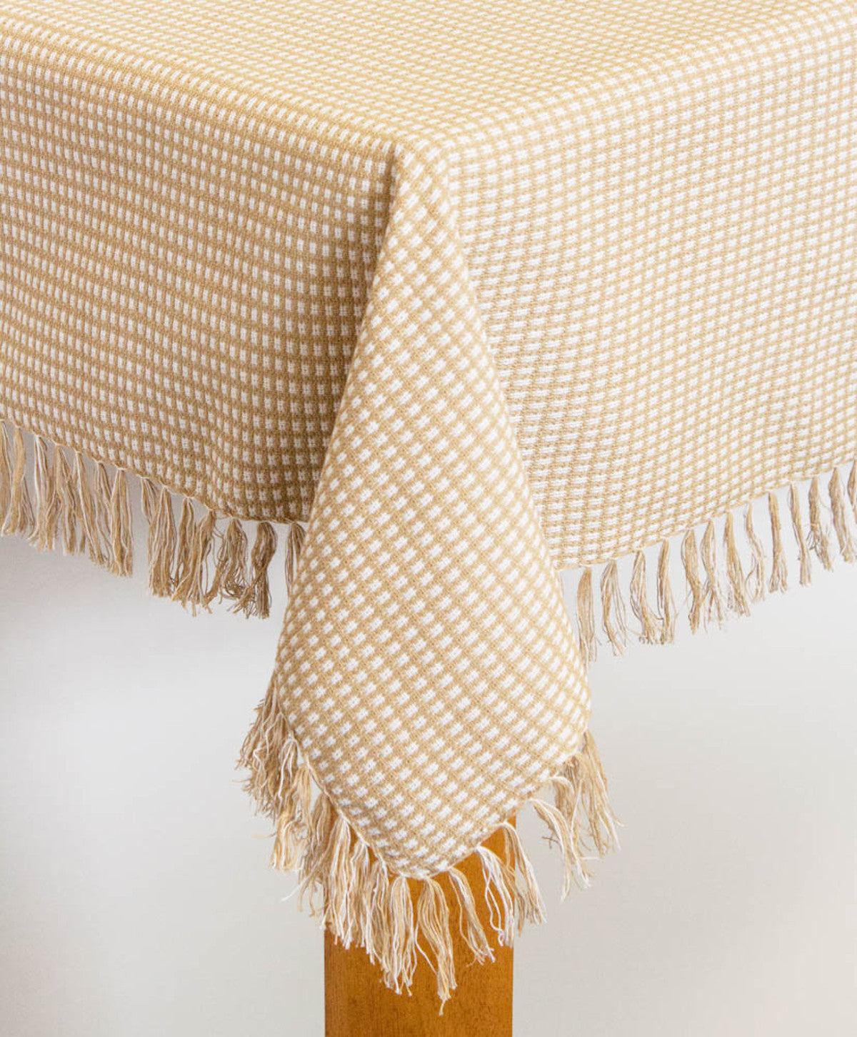 Homespun Check Tablecloth