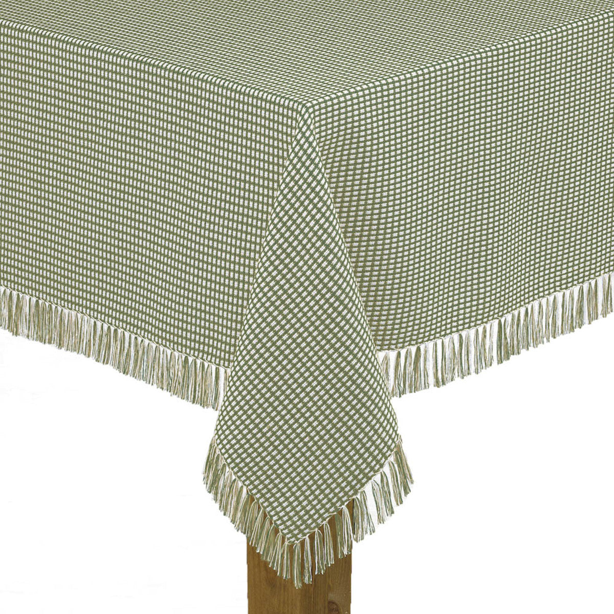 Homespun Check Tablecloth