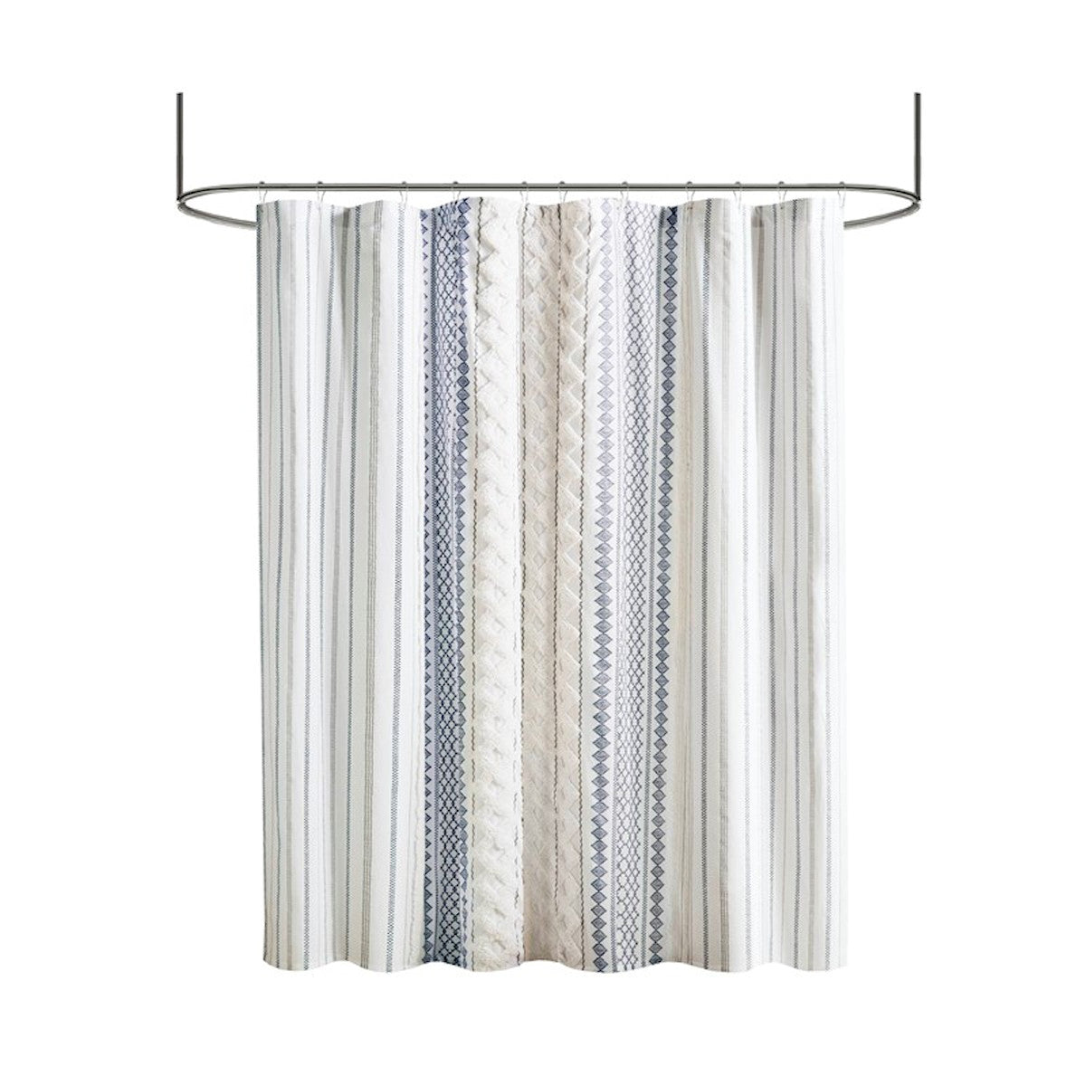 Imani Cotton Navy/White