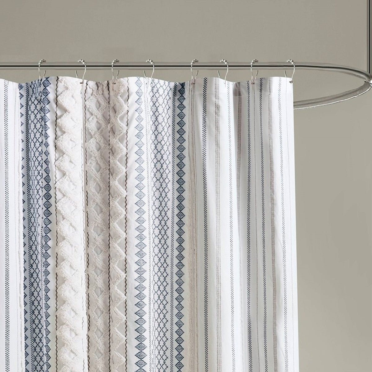 Imani Cotton Navy/White