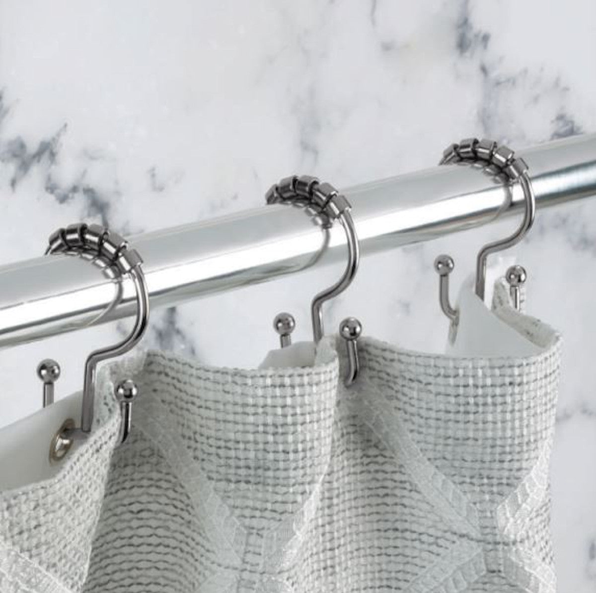 Moda At Home Enterprises Annex Shower Curtain Rings - Thumbnail 2