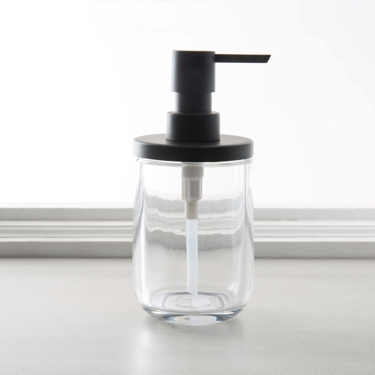 Clear w/Black